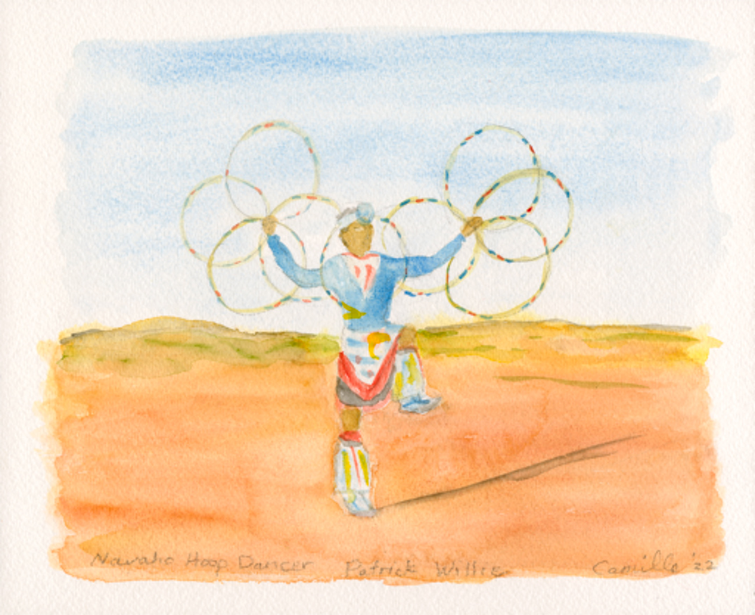 Hoop Dancer by Camille Hoffvandahl